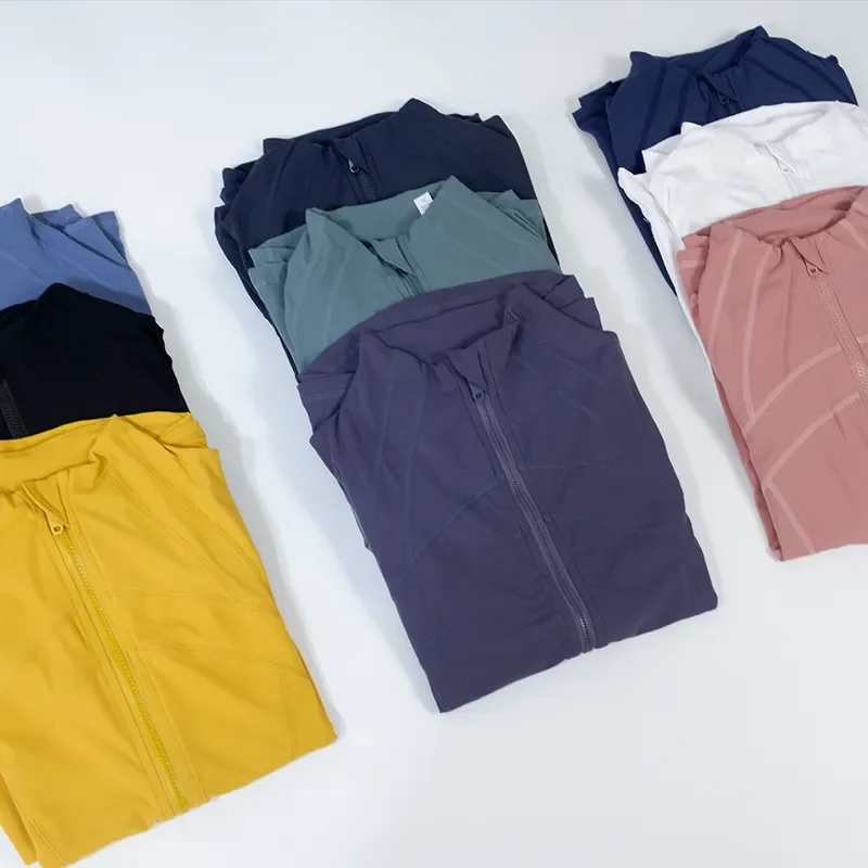 Running Coat Woman Jacket Slim Fit Jacket for Running Quick Drying Tops Sport Jacket with Thumbholes Women Sportwear for Winter