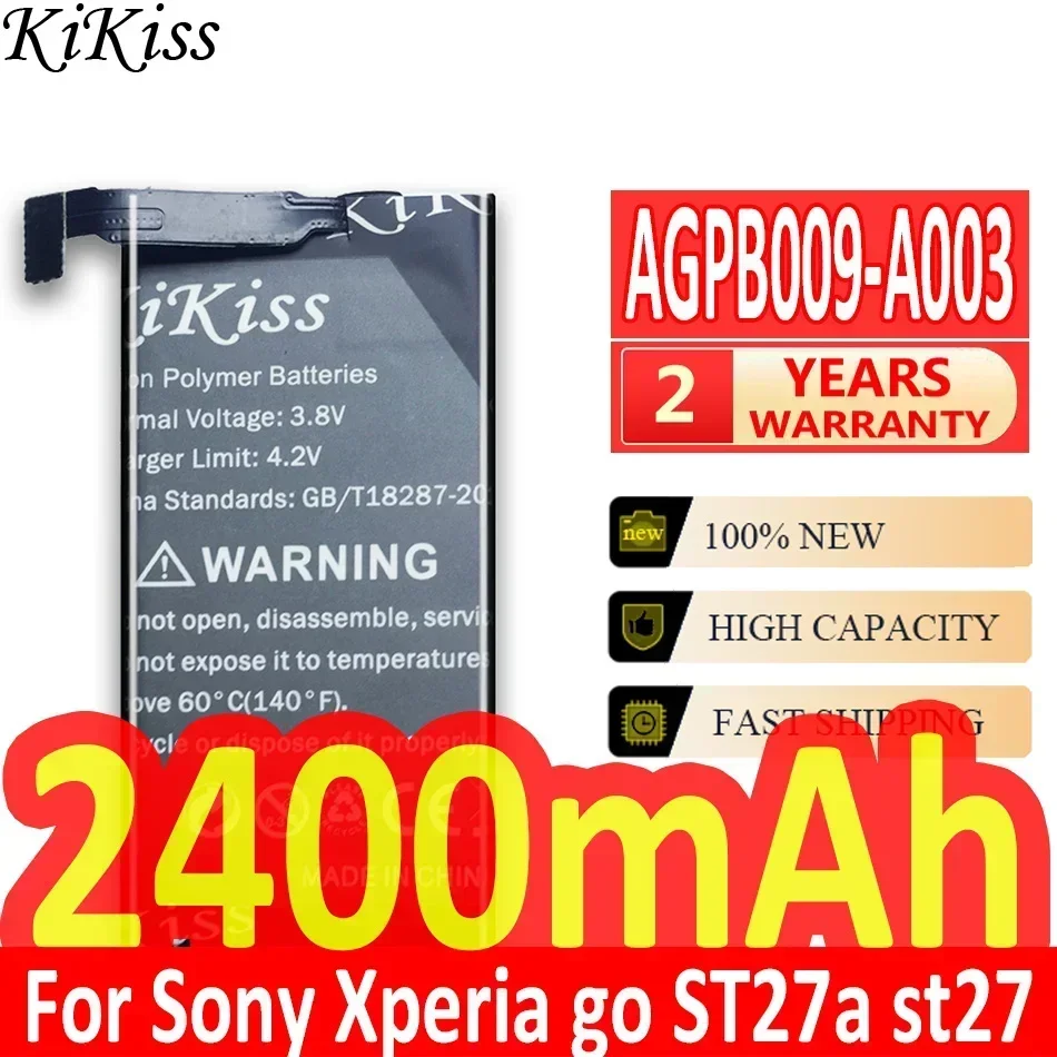 KiKiss Battery For Sony Xperia P LT22 LT22i LT22a Nypon/sola MT27 MT27i MT27a Pepper/Advance ST27i go ST27a st27 Batterij