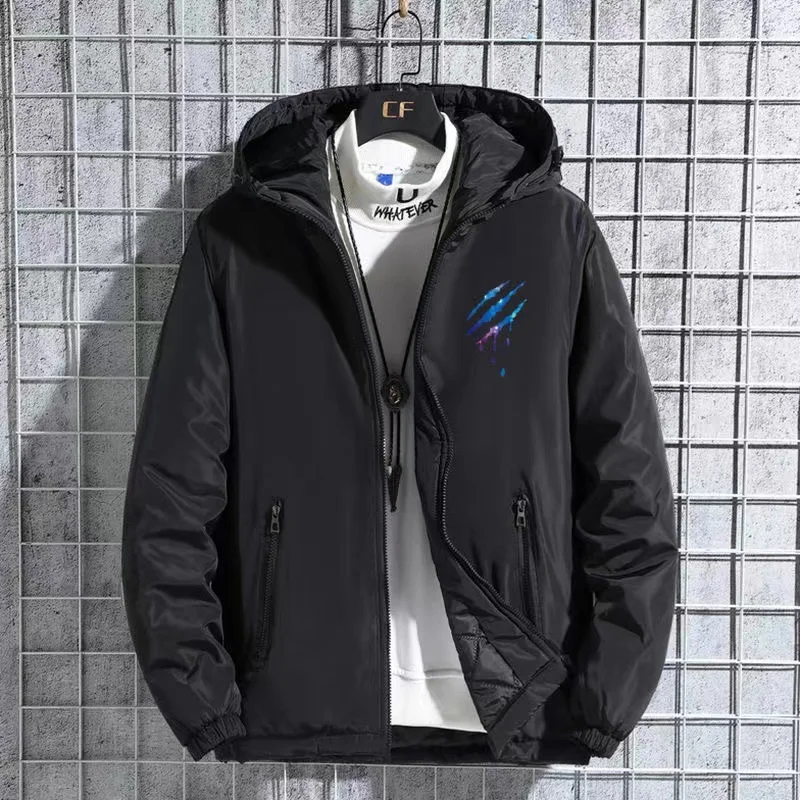 2021 New Men's Cotton-padded Jacket Winter Thick And Warm Male Jacket Korean Style Trendy Cotton Clothing Large Size Coat 8xl