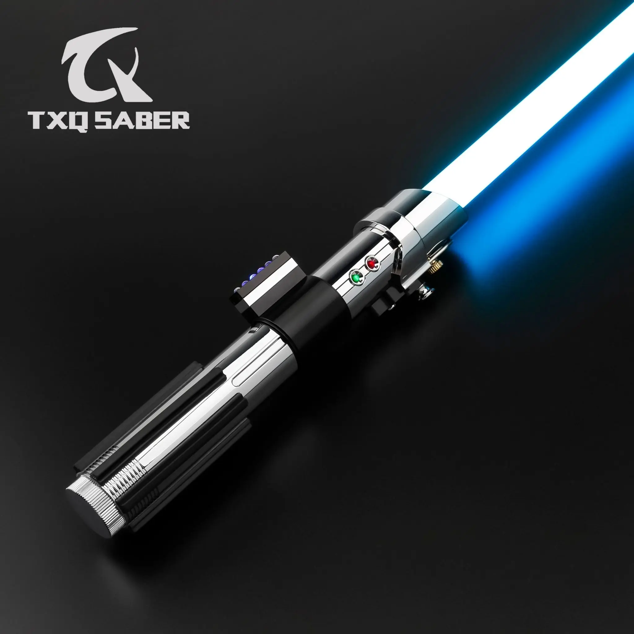 

TXQSABER Anakin EP2 Lightsaber Heavy Dueling Pixel Metal Hilt Infinite Colors Soundfonts Changing Laser Swords Cosplay Kids Toys