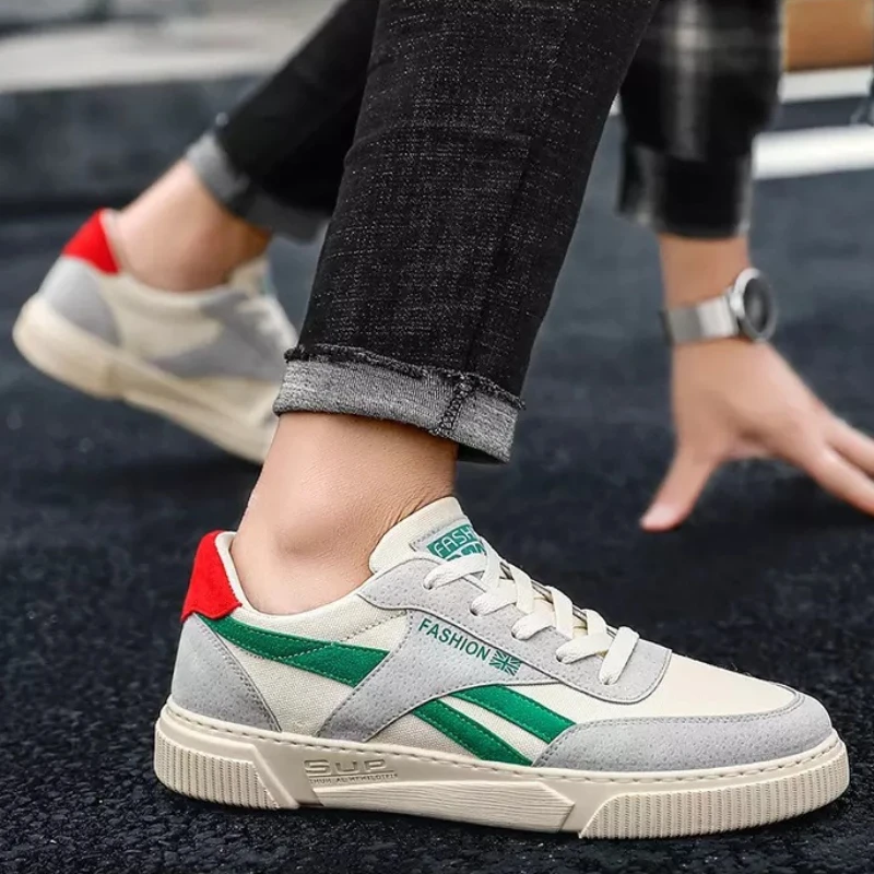 Мужские холщовые кроссовки