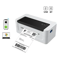 l1081 shipping label address barcode 40 110mm width sticker usb bluetooth 4 inch thermal printer for windows mac os android ios