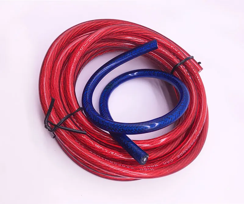 Комплект проводки автомобильной аудиоколонки DQ комплект проводов 4GA усилитель