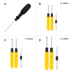 Отвертка с двойной головкой, ручной инструмент для ремонта, товары для технического обслуживания бизнеса
