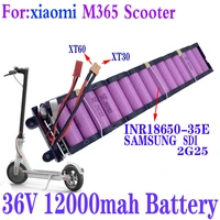 lithium battery for xiaomi mijia m365 electric scooter 18650 10s 3p 36v 12ah 42v sc communication waterproof packaging