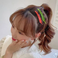 pepper hair accessories simulation food hairpin for women green red pepper hair clip creative vegetable hair clips
