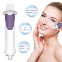 mesotherapy microcurrent face beauty pen skin tightening face lifting radio frequency anti wrinkle led photon skincare