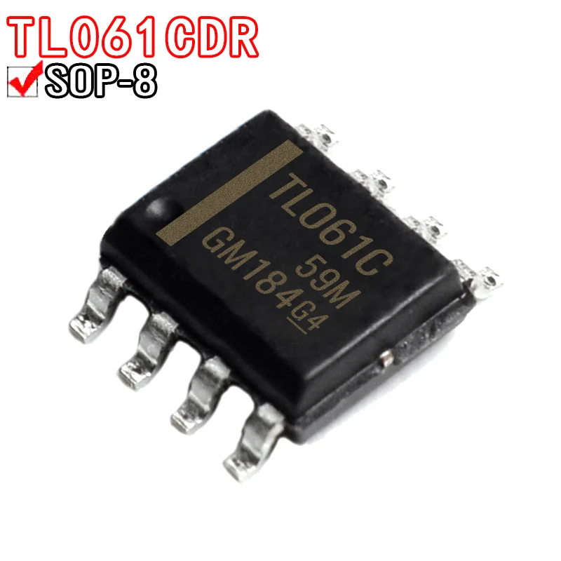 10 шт., TL061CDR TL062CDR TL071CDR TL072CDR TL081CDR TL082CDR/Чарм СОП-8