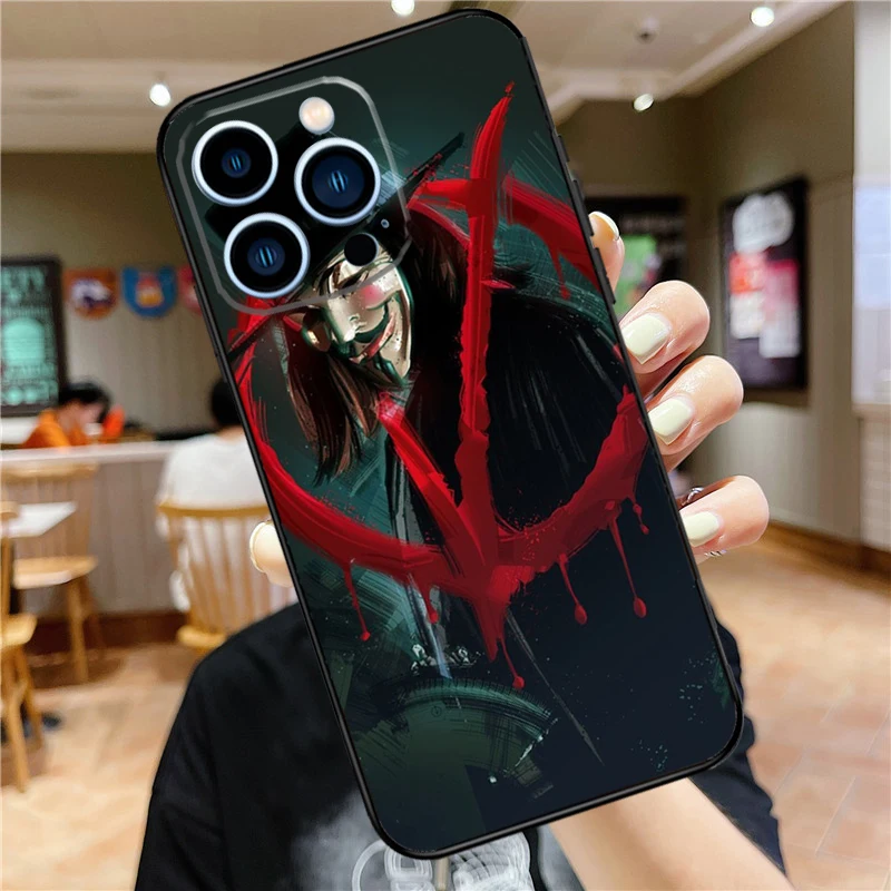 V Vendetta чехол для iPhone 12 Pro Max 13 Mini 11 XS X XR 6S 8 7 Plus SE 2020 Coque |