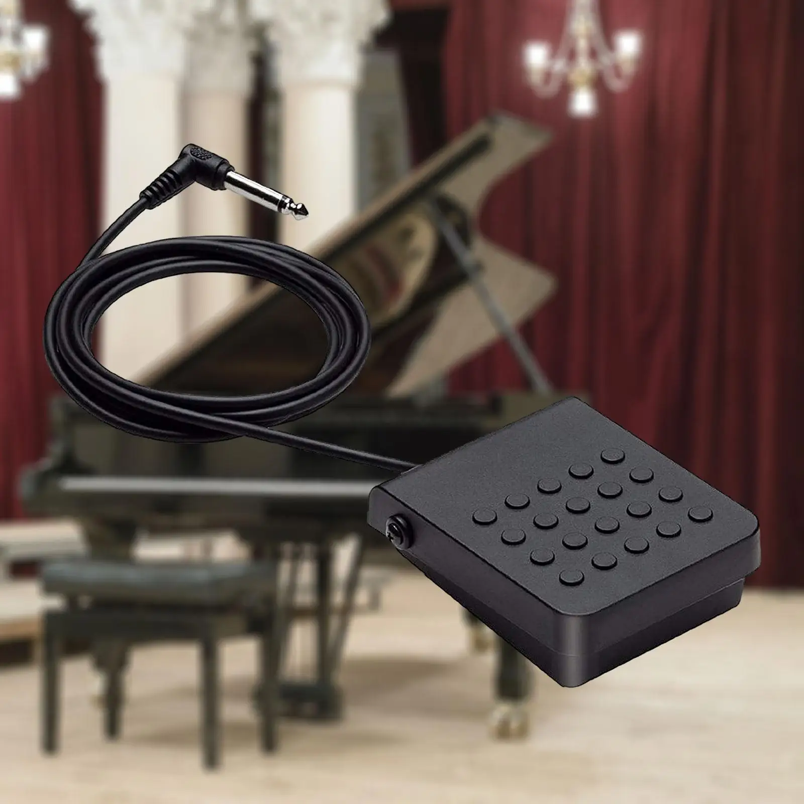 markii Compact Sustain Pedal Solidny chwilowy przełącznik nożny dla kontrolerów MIDI Digital