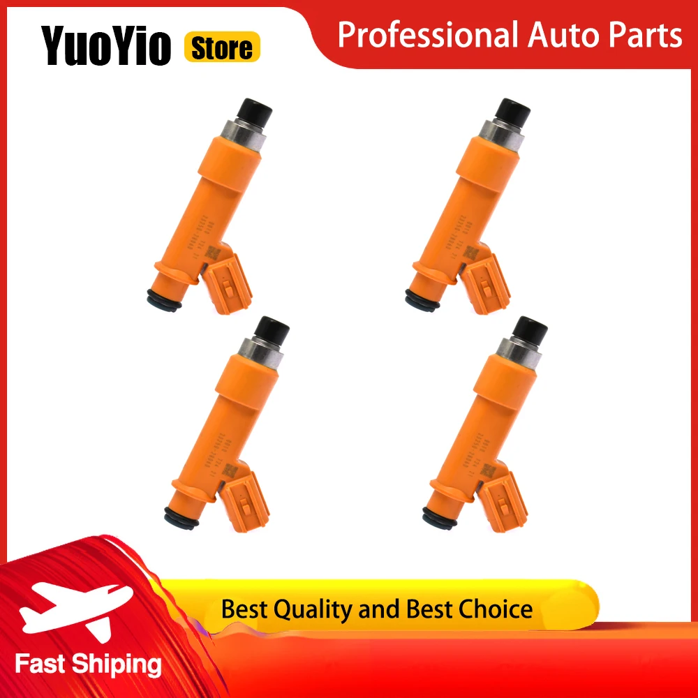 

4Pcs Performance Fuel Injector For Lexus HS250h Camry SOLARA 2.4L L4 23250-28060 23209-28060 23250-0H050 FJ453 232500M010 Nozzle