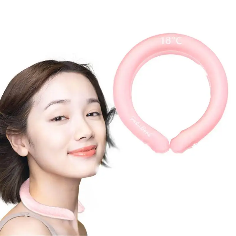 elska chłodnica na szyję Pierścienie chłodzące w gorącą pogodę Rurka z lodem wielokrotnego użytku do uprawiania sportów i zajęć świeżym