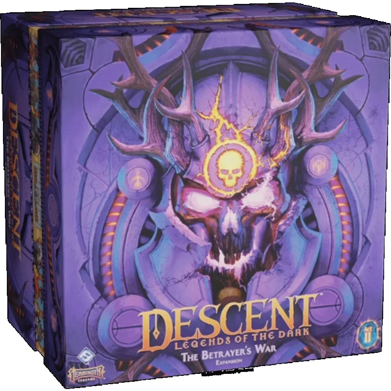 

Descent Legends of The Dark Board Game The Betrayer's War Expansion - Fantasy RPG Strategy Board Game Cooperative Puzzle Party