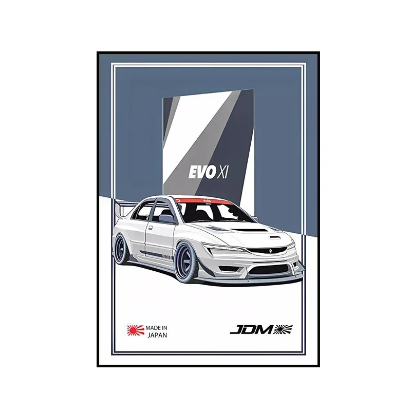 

Художественный постер японский спортивный автомобиль печать на холсте