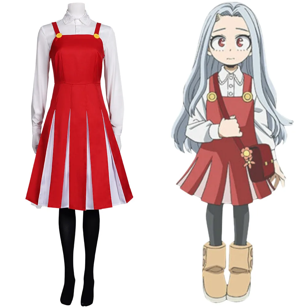 

Костюм для косплея My Boku no Hero моя Академия Eri, рубашка, юбка, наряды, карнавальный костюм на Хэллоуин