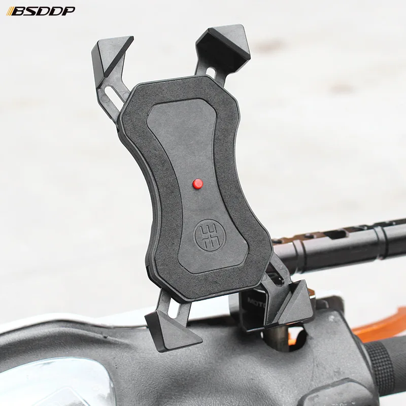 

Motorcycle bike Accessories GPS Auto shrink cell Phone Holder 360 Rotatable Handlebar installation Mobile firmly shockproof