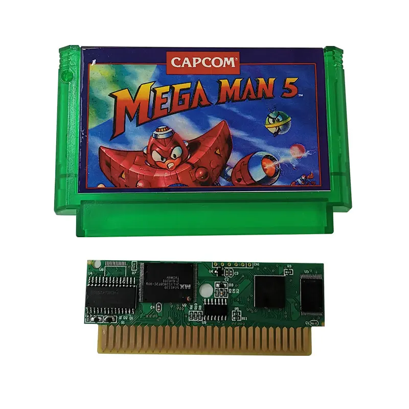 

Megaman 5 Game Cartridge For 8 Bit Video Game Console