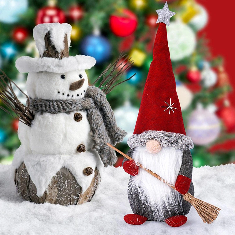 

Рождественское украшение, Рождественская Кукла эльфа Рудольфа, Рождественская Кукла без лица, Новогоднее украшение для вечеринки