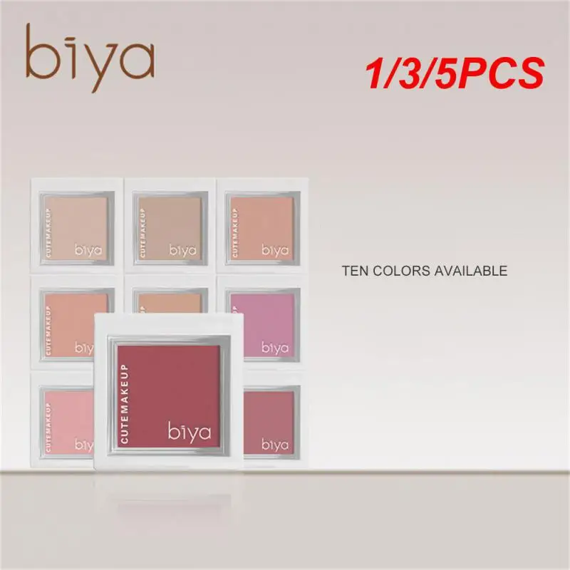 

1/3/5PCS Bronzers Natural Cheek Tint Blush 8 Colors Cheek Rouge Face Makeup Blush Palette Face Contour Shadow Face Blush