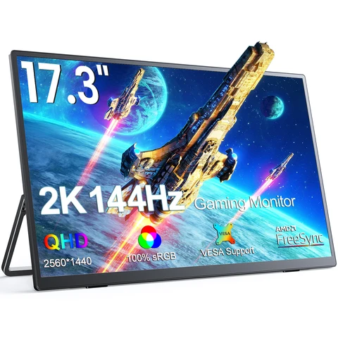 UPERFECT 17.3" 2K 144Гц портативный монитор