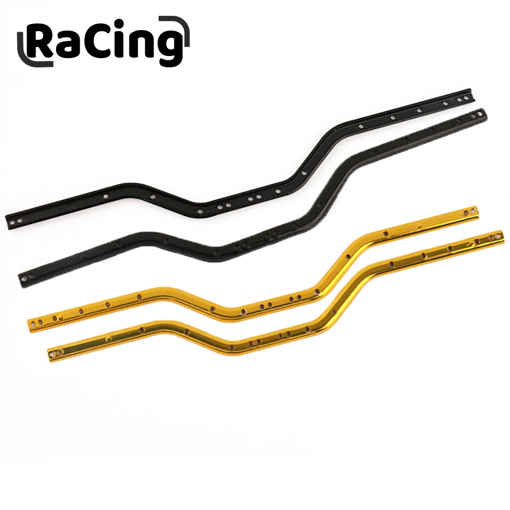 

2Pcs Metal Chassis Frame Rail Girder Side for SCX24 Rc Crawler Car Axial Deadbolt 1/24 Scale 90081 C10 AXI00002 Upgrade Parts