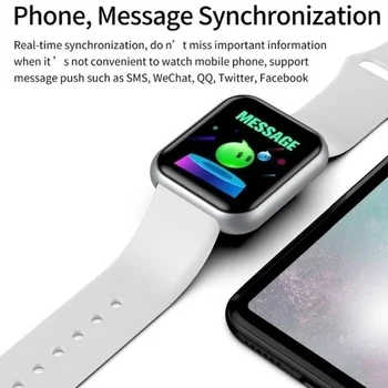 Y68 Digital Smart Sports Watch for Men Women Kids Led Electronic Bluetooth Waterproof watches for Apple Xiaomi Watch Android IOS 5