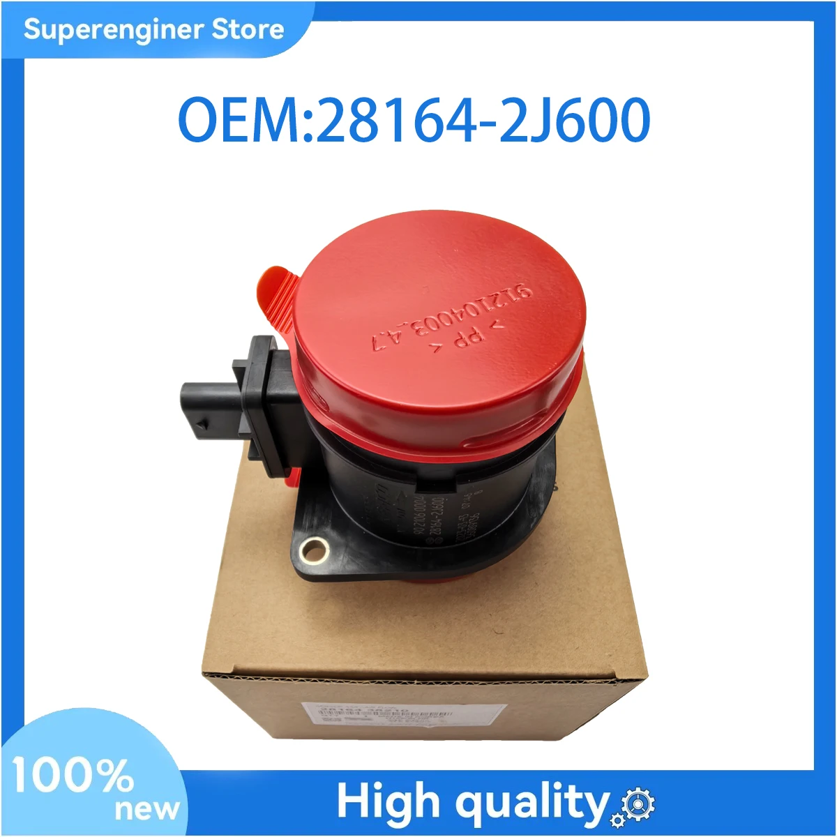 

28164-2J600 Датчик массового расхода воздуха для Hyundai Sonata Hybrid 2019-2022 гг. 2020-2023 Kia Optima 2.0L 281642 J600