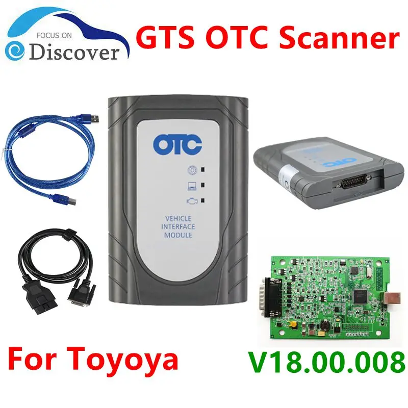 Профессиональный сканер GTS OTC TIS 3 для Toyota, последняя версия. 008 IT3 OTC GTS