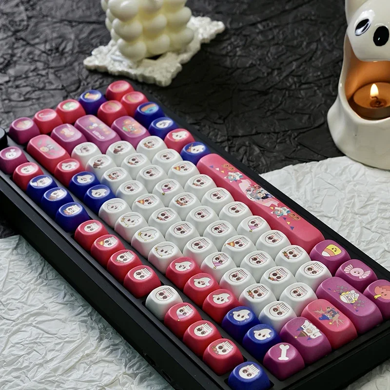 Набор колпачков MOA PBT 133 подходит для игровой механической клавиатуры GMK67 61/75/87/104/108