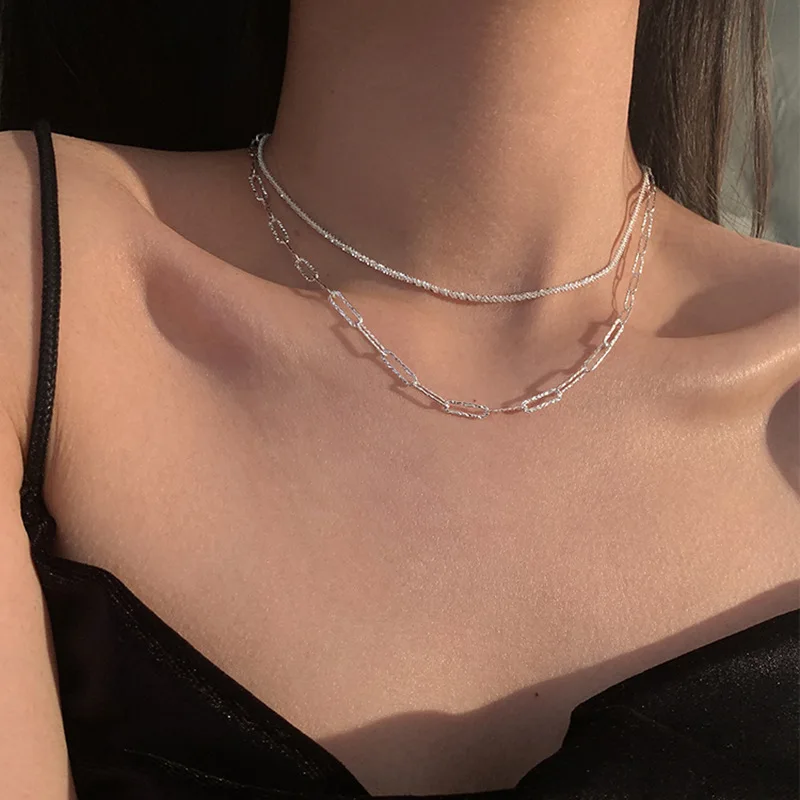 

Elegant Sparkling Sparkling Temperament Jewelry Set for Women Engagement Wedding Necklace Bracelet Ring Charm Jewelry