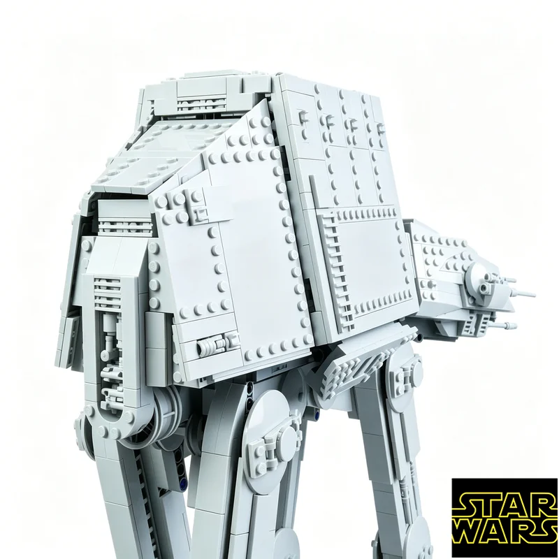 2499 деталей MOC Star Wars: Увеличенная модель боевой машины AT-AT с Хота, настольное украшение, конструктор DIY, подарки на день рождения (art.: 3920dabafede3) - 3920dabafede3