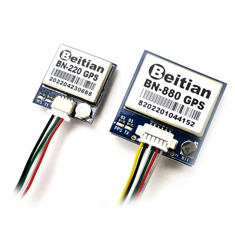 Beitian BN220 BN-880 3,0 V-5,0 V TTL уровень GNSS модуль GPS GLONASS двойной GPS модуль антенна, встроенная вспышка