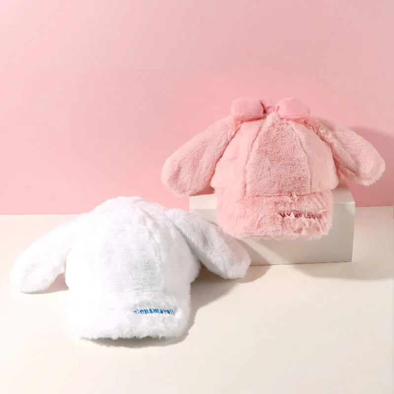 

Милая бейсбольная кепка мимелоди коричной Sanrio, милый аниме креативный холодостойкий плюшевый Кукла, мультяшная теплая шапка для девочек, р...