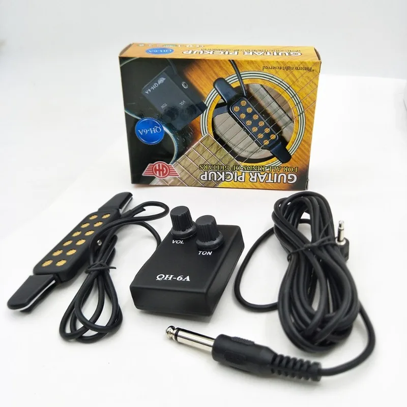 

Профессиональный классический усилитель для акустической гитары, звукосниматель для гитары, звуковое отверстие, музыкальные инструменты, звукосниматель для гитары