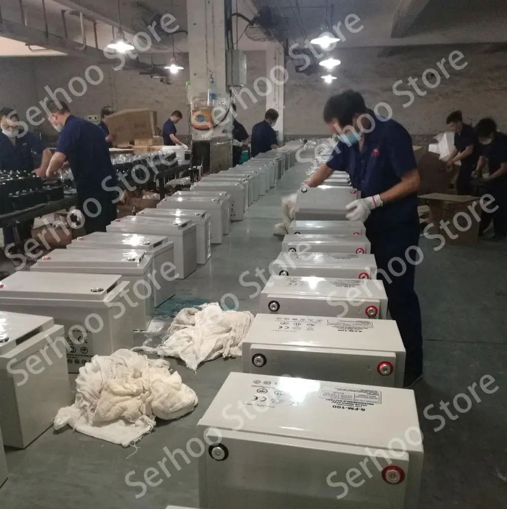 Свинцово-кислотная аккумуляторная батарея с инвертором 12 В 100 А · ч 120 150 200 250 срок