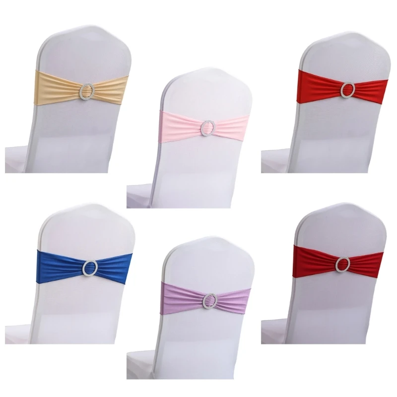 

Wedding Dining Chair Sashes 10pcs/set Holiday Decoration Ornament Crafts