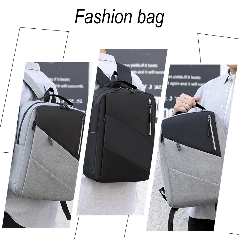 2023 New Casual Bag Wholesale Fashion Light Weight Computer Bag Custom Logo Trend Sports Travel Laptop Shoulder Bag Backpack