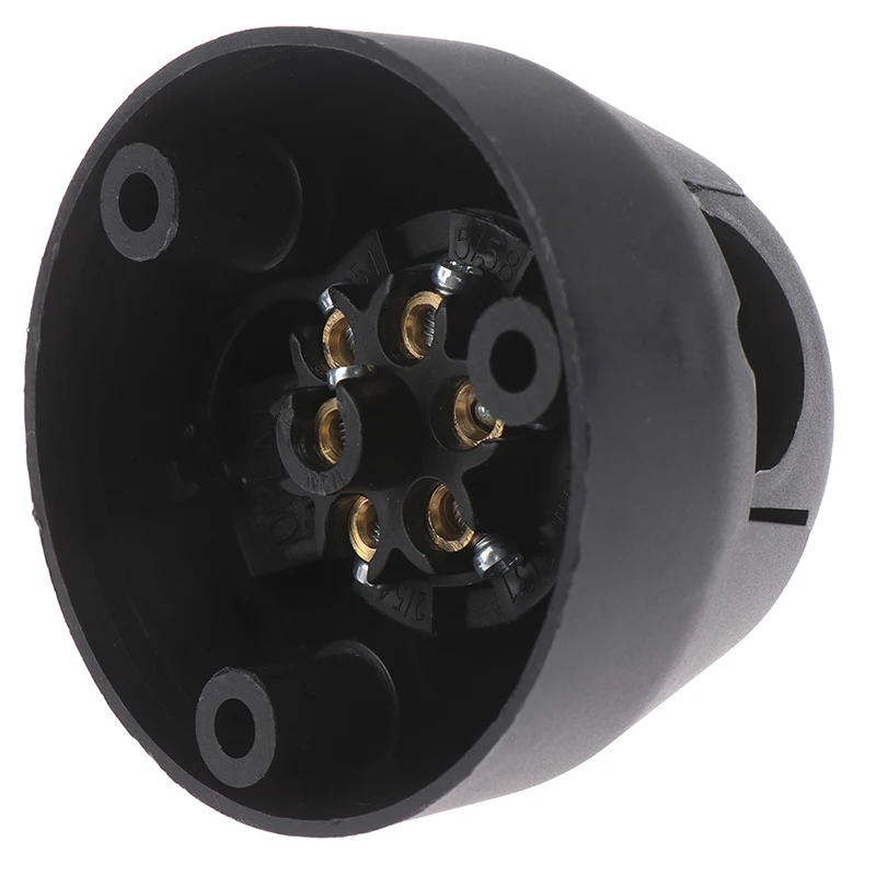 7-контактный Европейский прицеп 12 В буксировочный гнездо автомобильный разъем