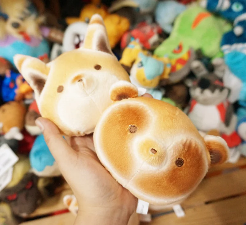 Новинка милая плюшевая кукла-хлеб Тануки енот китсуне лиса пекарня в горах