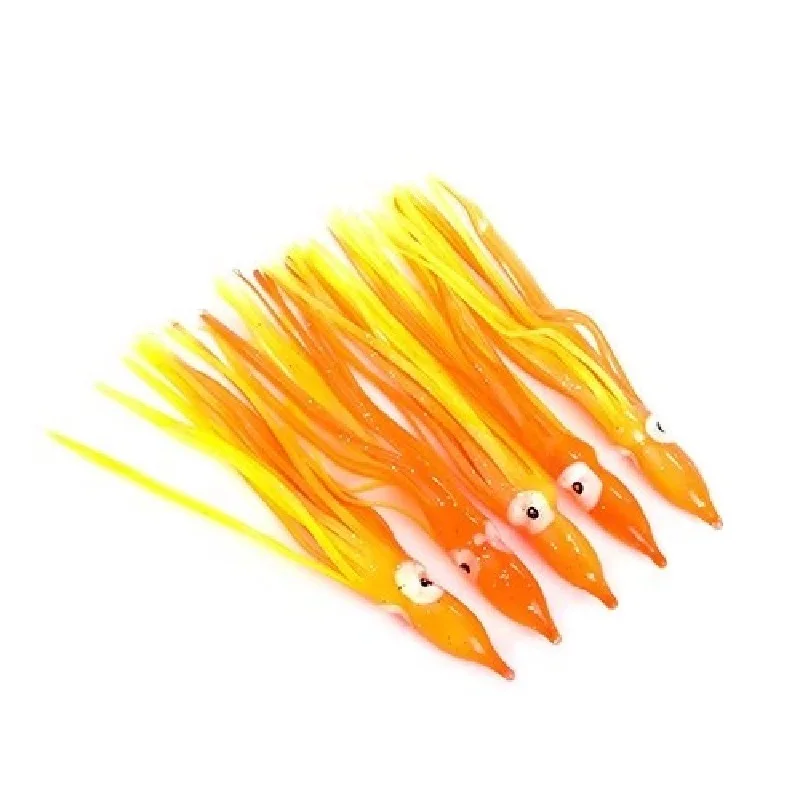 5 шт. светящиеся приманки для ловли кальмара 9 см 12 Кальмары-осьминоги готовят