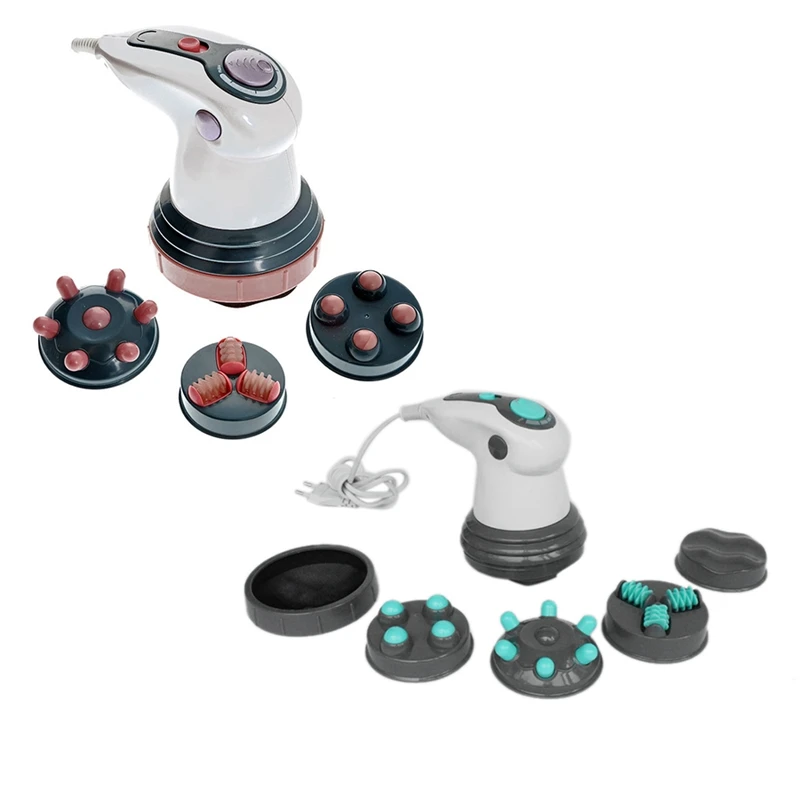 

4 In 1 Infrared Massage Electric Full Body Slimming Massager Roller Anti-Cellulite Machine Massager EU Plug