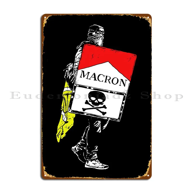 Металлический плакат-налет, дизайнерская Клубная печать для кинотеатра, создание оловянного знака