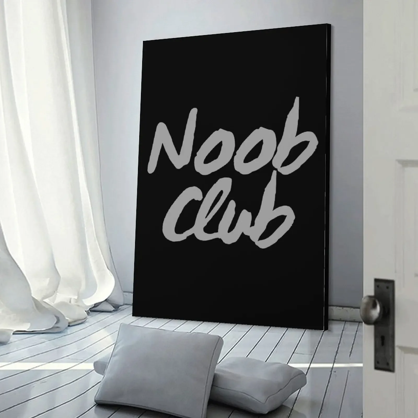Винтажная картина Noob Club Typography на холсте украшение для дома настенная рамка