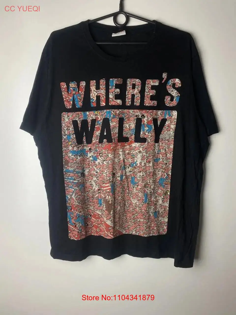 Винтажные футболки Where s Wally размера XL с длинными или короткими рукавами