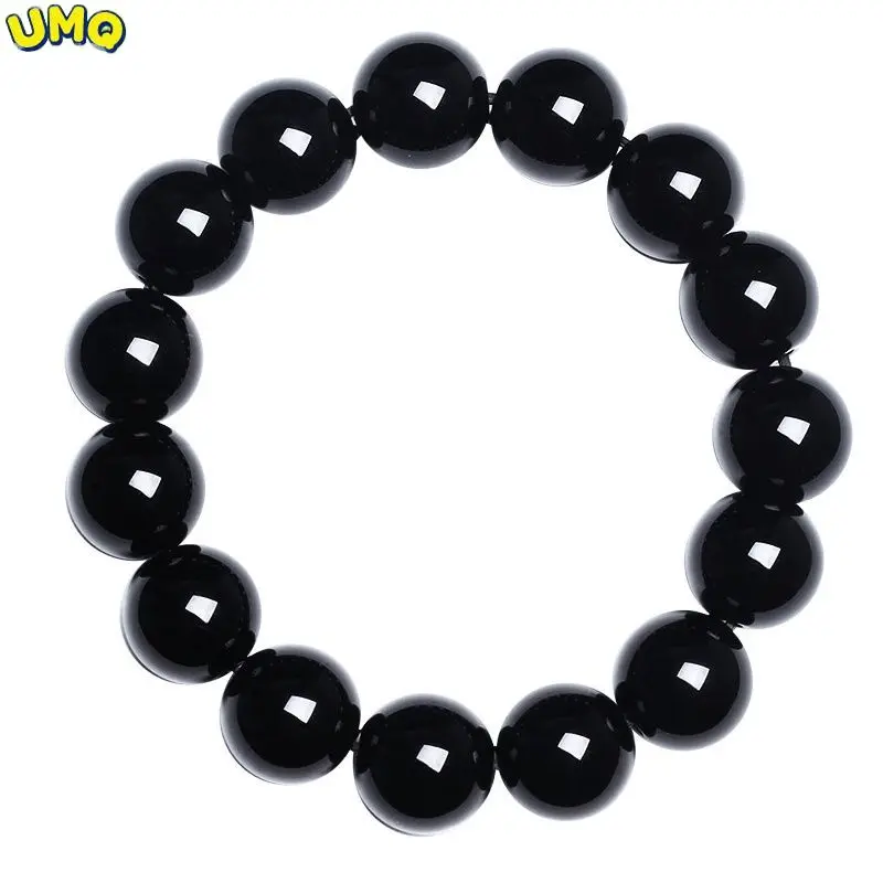 

Gold Obsidian Luck bracelet Black Men's Women's Pixiu Buddha Beads Hand String Gift for the Year of Tiger Wealth Healing Jewelry