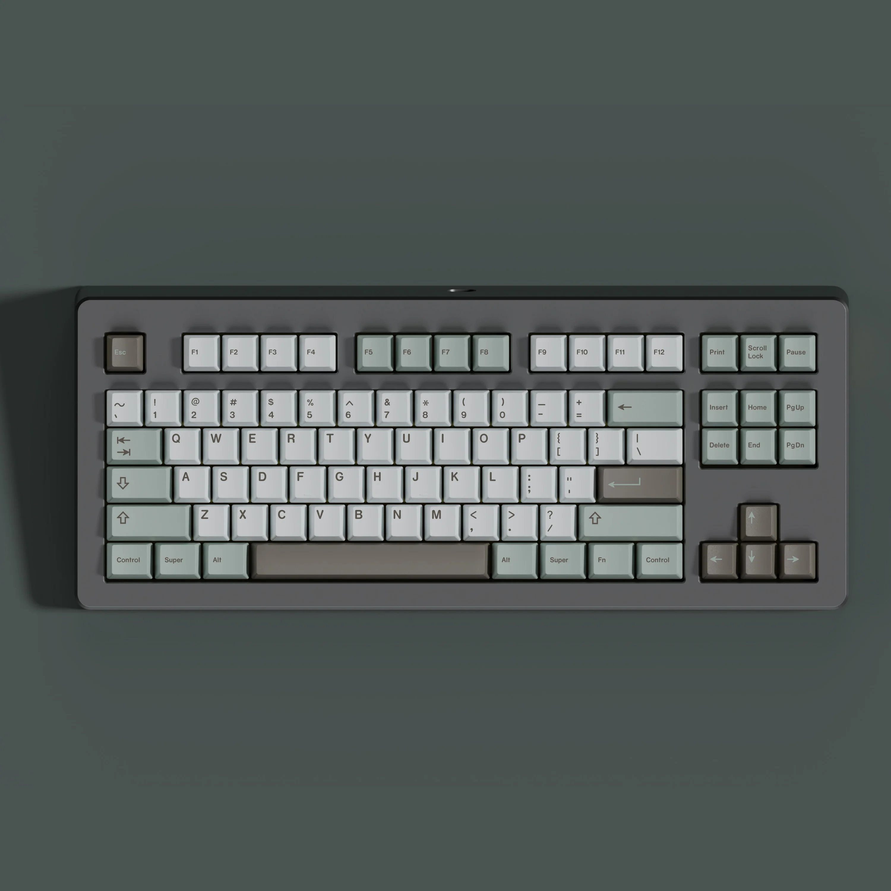 PBT GMK Ноябрьские противотуманные колпачки для клавиш Cherry Profile Dye Sublimation Key Cap MX Switch
