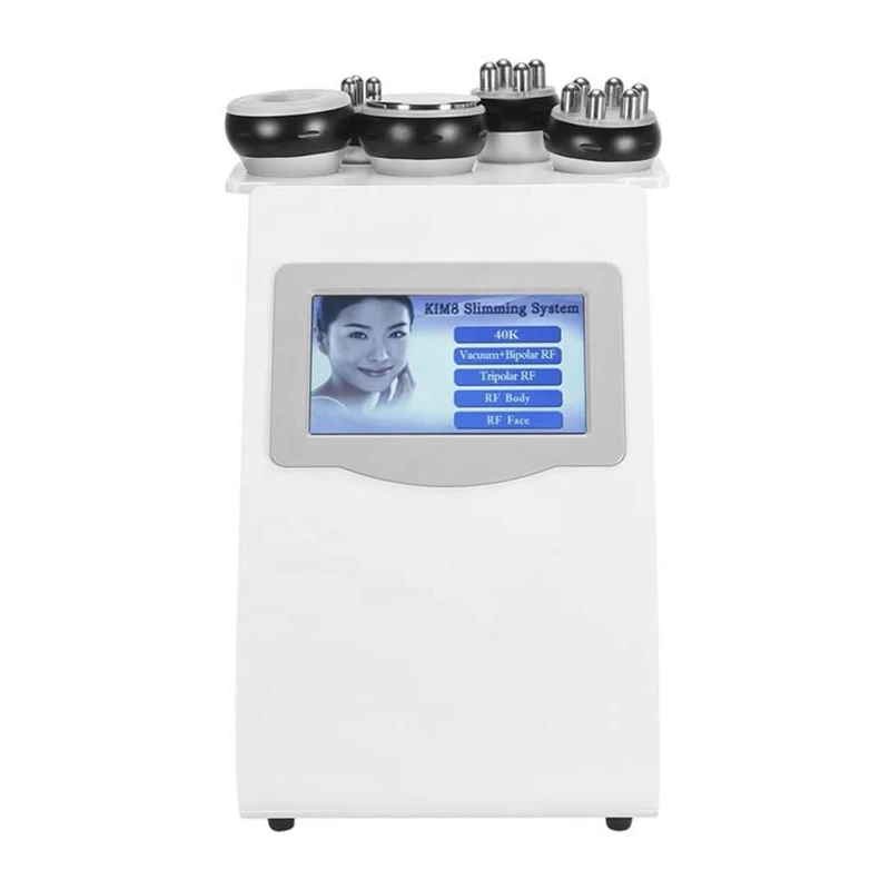 

Portable 5-in-1 40k Ultra-Rf radio frequency ultrasound fat slimming fat ultrasonic cavitation machine