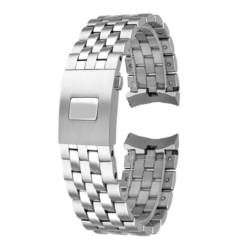 Высококачественный ремешок для часов из нержавеющей стали 20 м 21 мм IWC Pilot Mark 17 18