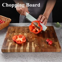 acacia professional wood cutting board wooden meat cutting chopping board solid large high quality home things for the kitchen
