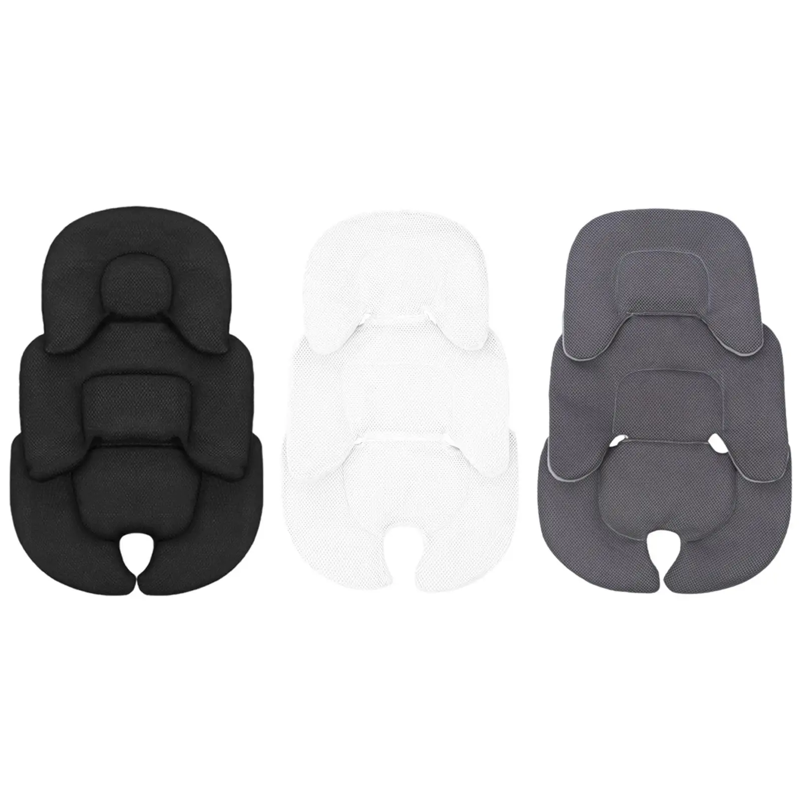 

Baby Stroller Cushion Car Seat Pad Liner Baby Shower Gifts Polar Fleece Breathable Soft Car Seat Insert for Buggy Pushchair Pram